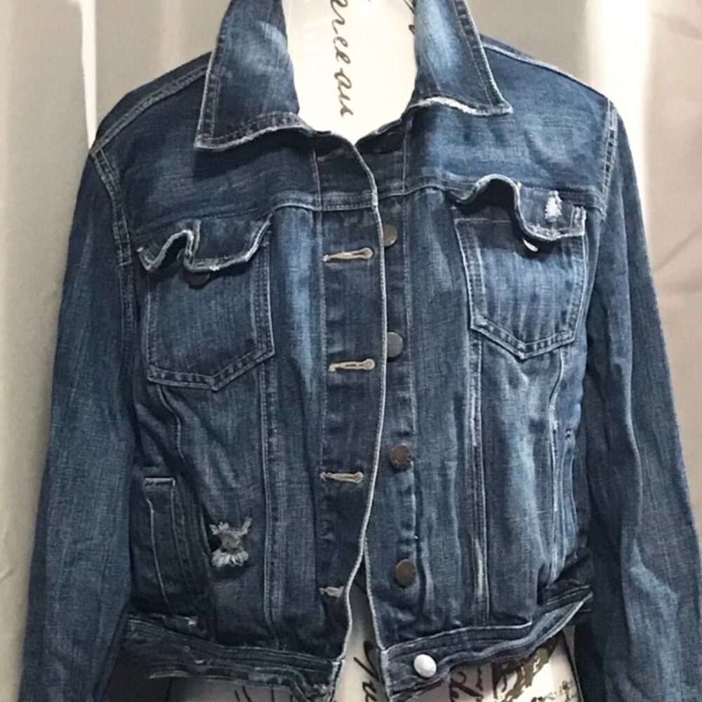 Decree Cropped Jean Jacket